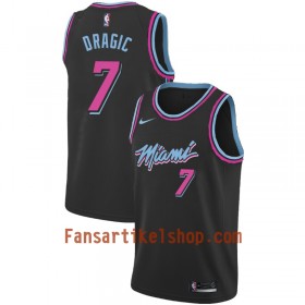 Miami Heat Trikot Goran Dragic 7 2018-19 Nike City Edition Schwarz Swingman - Herren